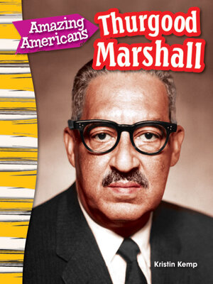 cover image of Amazing Americans Thurgood Marshall